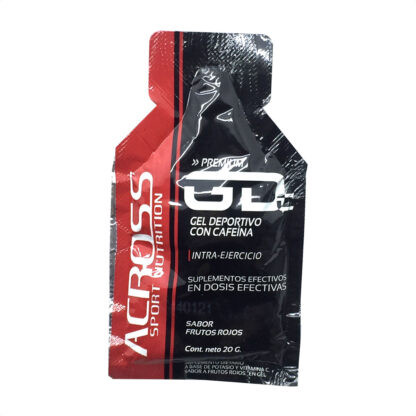 Gel Deportivo Across Premium GD Con Cafeína 20g