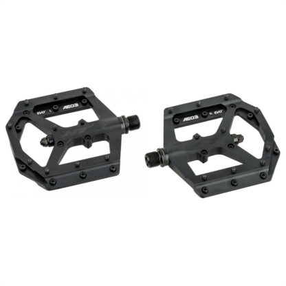Pedales Plataforma HT Evo+ AE03 Aluminio Mtb (Stealth Black) - Image 2