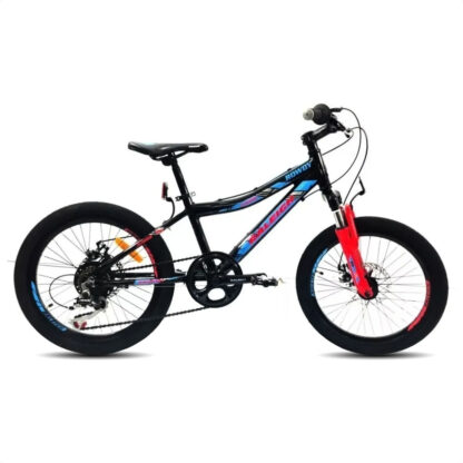 Bicicleta Mtb De Niño Raleigh Rowdy Rodado 20 (Negro/Azul/Naranja)