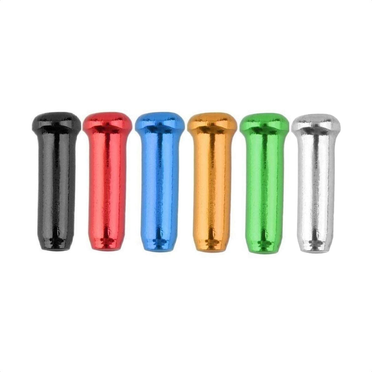 Terminales Cable Cambio Freno Quaxar Box x600u (Negro/Rojo/Azul/Verde/Plateado/Dorado) - Imagen 2