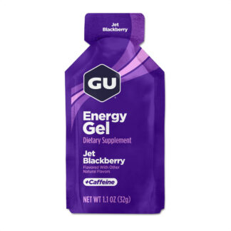 Gu Energy Gel (Jet Blackberry - 40mg Cafeína)