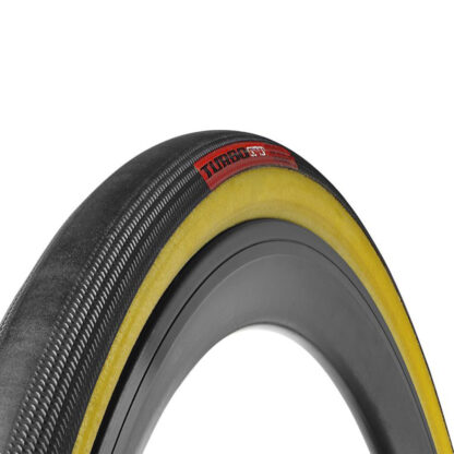 Cubierta Ruta S-Works Turbo Cotton (Black/Transparent Sidewall) - Image 2
