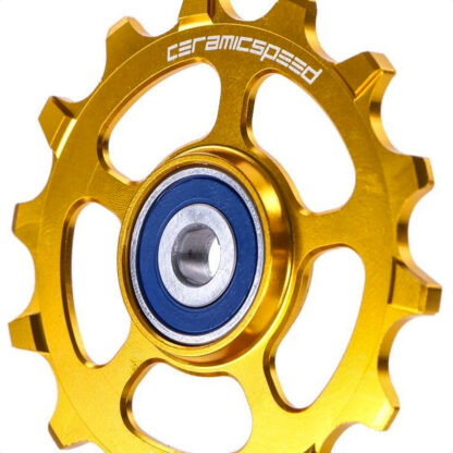 Rueditas Pata De Cambios CeramicSpeed Sram Eagle (Gold) - Image 2
