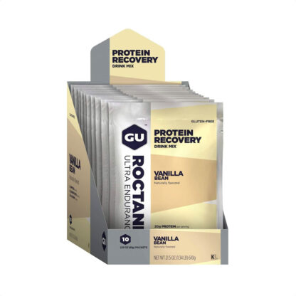 Gu Roctane Protein Recovery Drink Mix 1 Servicio (Vanilla Bean) - Image 3