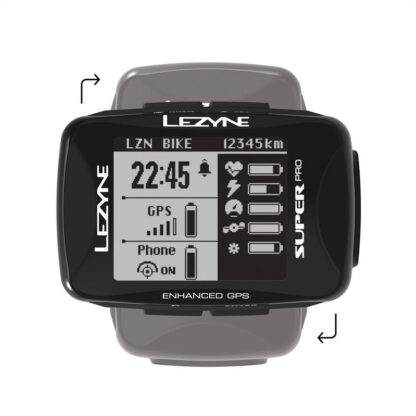 Ciclocomputadora GPS Lezyne Super Pro Loaded