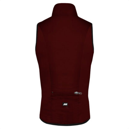 Chaleco Rompeviento Ciclismo Magenta Pocket (Syrah) - Image 2