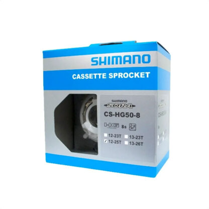 Cassette Shimano CS-HG50-8 Sora 12-25t 8v - Image 3