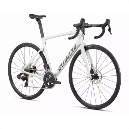 Specialized Tarmac SL7 Comp 2022 - Rival eTap AXS (Gloss Metallic White Silver/Smoke) - Image 2