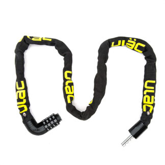Traba Candado Cadena Ulac Steel Kombat 100cm (Negro)