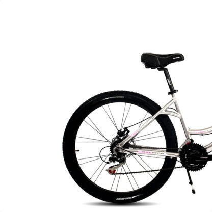 Bicicleta Raleigh Venture 3.0 Rodado 27.5 Urbana (Gris/Rosa) - Image 2