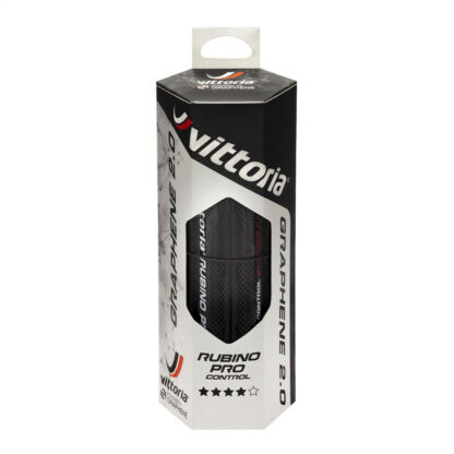 Cubierta Ruta Vittoria Rubino Pro Control 700x28c Graphene 2.0 (Black) - Image 3