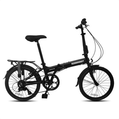 Bicicleta Urbana Plegable Urban S6 Rembrandt 6v (Negro)