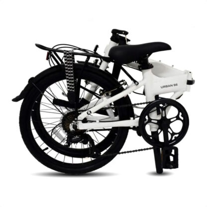 Bicicleta Urbana Plegable Urban S6 Rembrandt 6v (Blanco) - Image 2