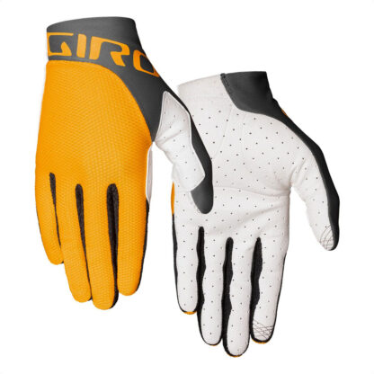 Guantes Ciclismo Giro Trixter Long Glove (Glaze Yellow/Portaro Grey) - Image 3