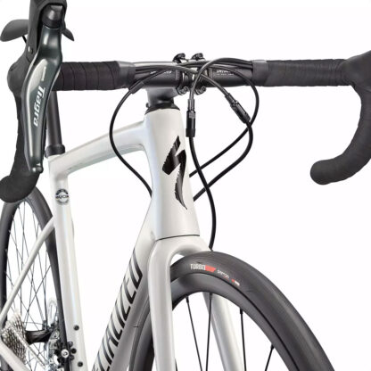 Specialized Tarmac SL6 2022 (Blue Ghost Pearl Over White/Tarmac Black) - Image 3