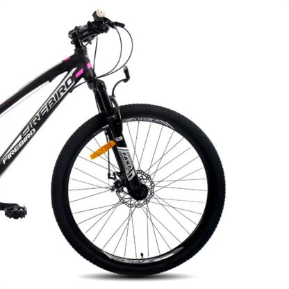 Bicicleta Fire Bird She 2021 Dama 3x7v R27.5 (Negro/Rosa) - Image 3