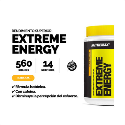 Bebida Energética Nutremax Extreme Energy 560g - Image 2