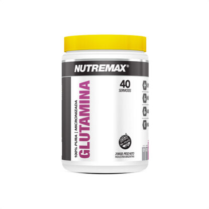 Glutamina Nutremax 100% Pura Micronizada 200g