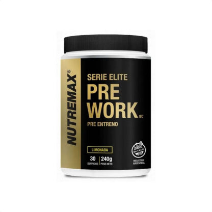 Suplemento Pre Entreno Nutremax Pre Work 240g