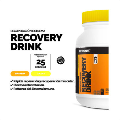 Reparación Muscular Nutremax Recovery Drink 1500g - Image 2