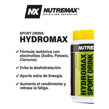 Bebida Isotónica Nutremax Hydromax Sport Drink 600g - Image 3