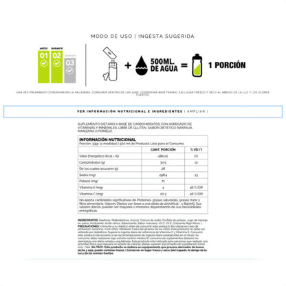 Bebida Isotónica Nutremax Hydromax Sport Drink Caja X20u - Image 3