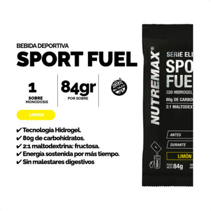 Energía Nutremax Sport Fuel 320 Hidrogel Caja x10u - Image 2