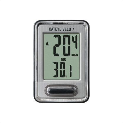 Ciclocomputadora CatEye Velo 7 Wired (Black)