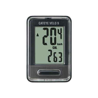 Ciclocomputadora CatEye Velo 9 Wired (Black)