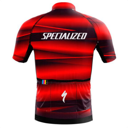 Jersey Ciclismo Specialized SPZ (Racing Stripes Red/Black) - Image 2