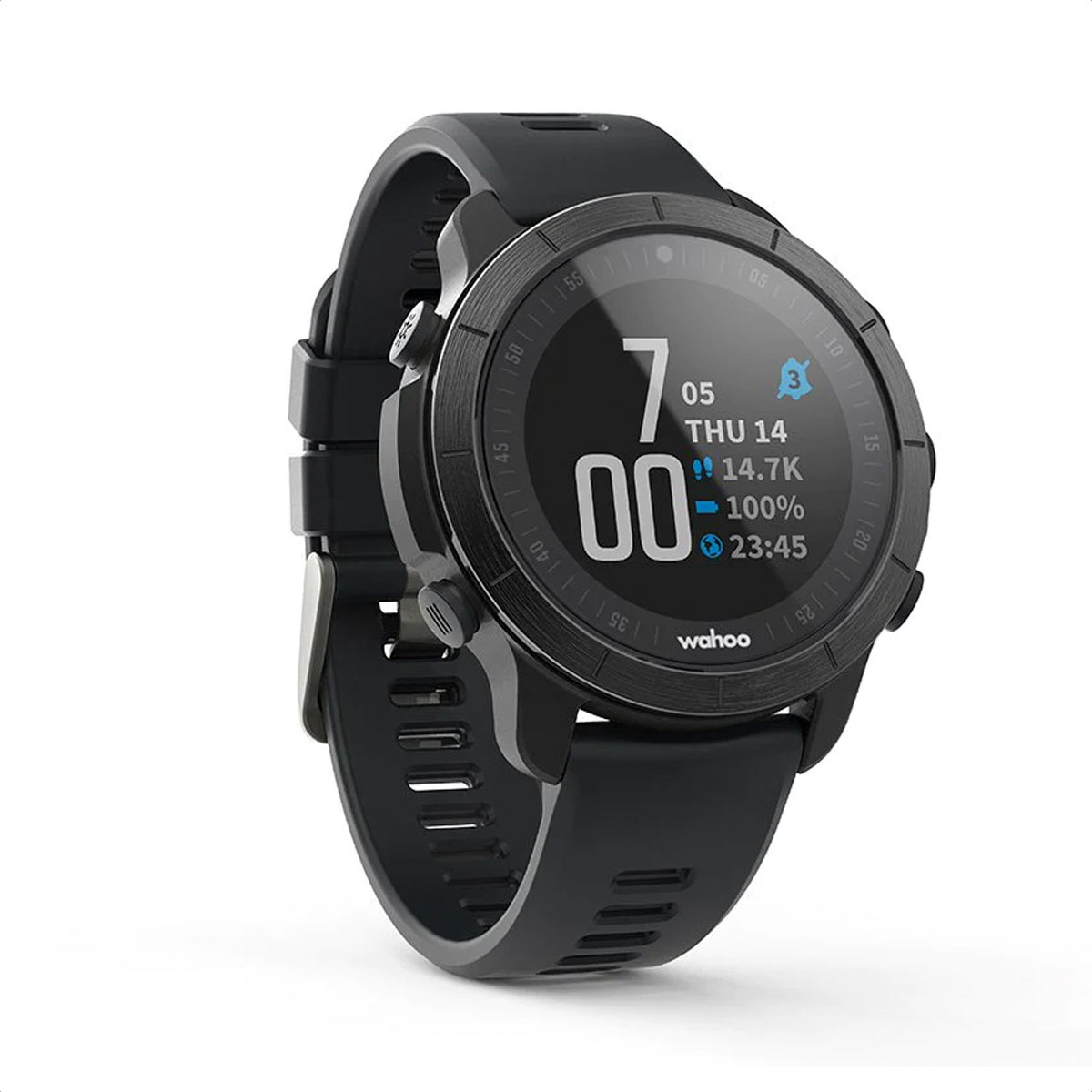 Reloj Smartwatch Deportivo Wahoo Elemnt Rival Stealth Grey