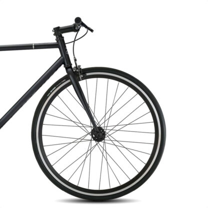 Bicicleta Urbana Zenith FFW Fixie Fixed Gear R28 (Negro Mate) - Image 3