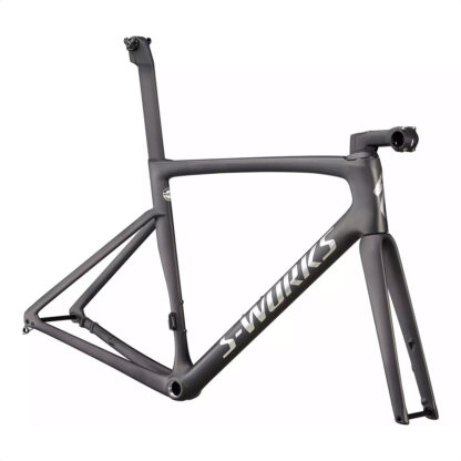 Cuadro S-Works Tarmac SL7 Frameset (Satin Carbon/Spectraflair Tint/Gloss Brushed Chrome)