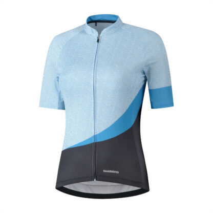 Jersey Ciclismo De Mujer Shimano Mizuki (Aqua/Gray)