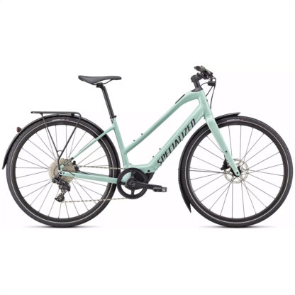 Specialized Turbo Vado SL 4.0 Step-Through EQ (White Sage/Black Reflective)