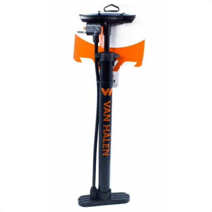 Inflador De Pie Van Halen VAN710 Cabezal Dual Negro (110psi)