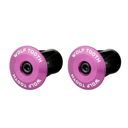 Tapones Wolf Tooth Alloy Bar End Plugs Set Of 2 (Purple) - Image 2