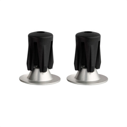 Tapones Wolf Tooth Alloy Bar End Plugs Set Of 2 (Silver) - Image 3