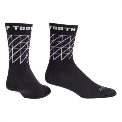 Medias Ciclismo Wolf Tooth Sock Guy Wool Matrix (Black)