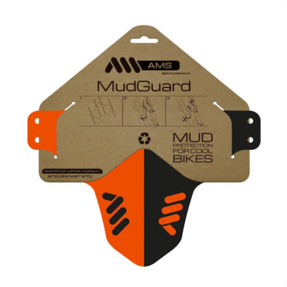 Guardabarro Horquilla Suspension AMS Mud Guard (Orange) - Image 2