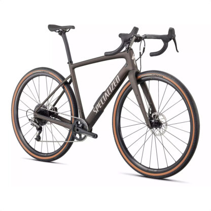 Specialized Diverge Comp Carbon 2022 (Satin Gunmetal/White/Chrome/Clean) - Image 2