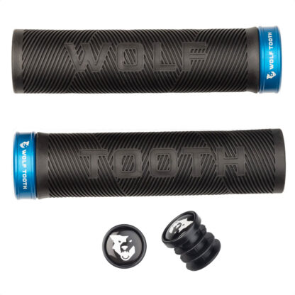 Puños Grip Wolf Tooth Echo Lock-On Grips (Blue)