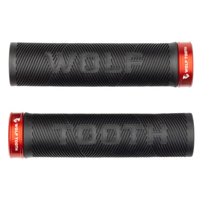 Puños Grip Wolf Tooth Echo Lock-On Grips (Red) - Image 2