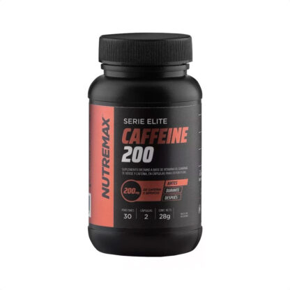 Nutremax Caffeine 200 Energía En Cápsulas X60u