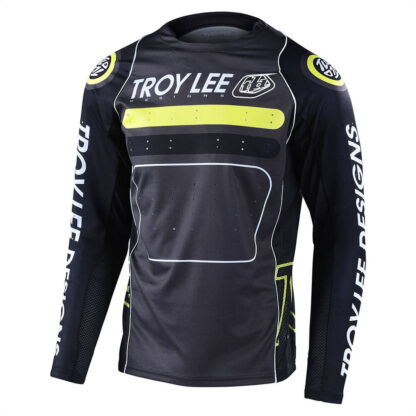 Jersey Ciclismo Enduro Troy Lee Designs Sprint (Drop In Black/Green)