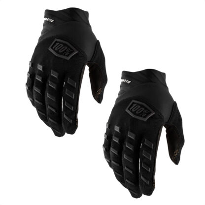 Guantes 100% Ride100percent Airmatic 2023 (Black/Charcoal) - Image 2