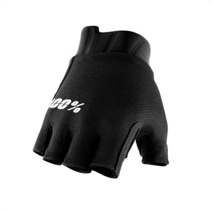 Guantes 100% Ride100percent Exceeda Gel Short Finger  (Black)