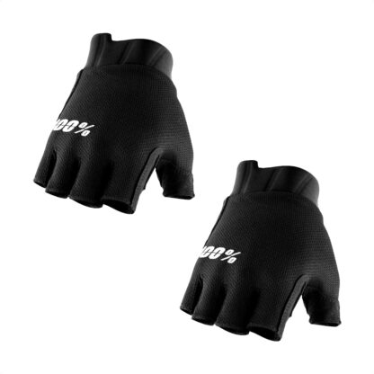 Guantes 100% Ride100percent Exceeda Gel Short Finger  (Black) - Image 2