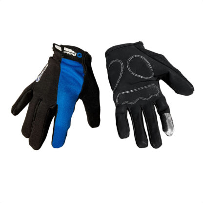 Guantes Ciclismo Dedos Largos Road Pro Gel Glove (Negro/Azul) - Image 3