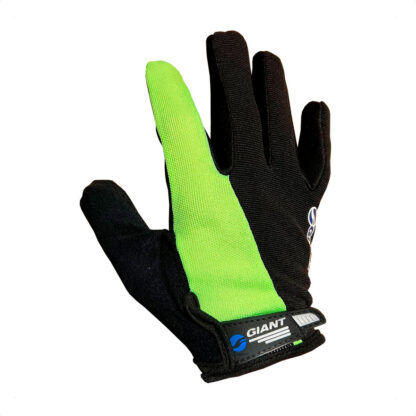 Guantes Ciclismo Dedos Largos Road Pro Gel Glove (Negro/Verde)